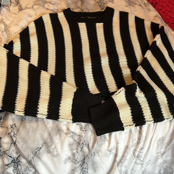 Urban planet cropped knitted sweater - Picture 2 of 2